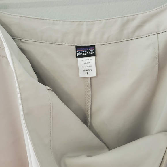 Patagonia Solid Beige Skort - Picture 3 of 4